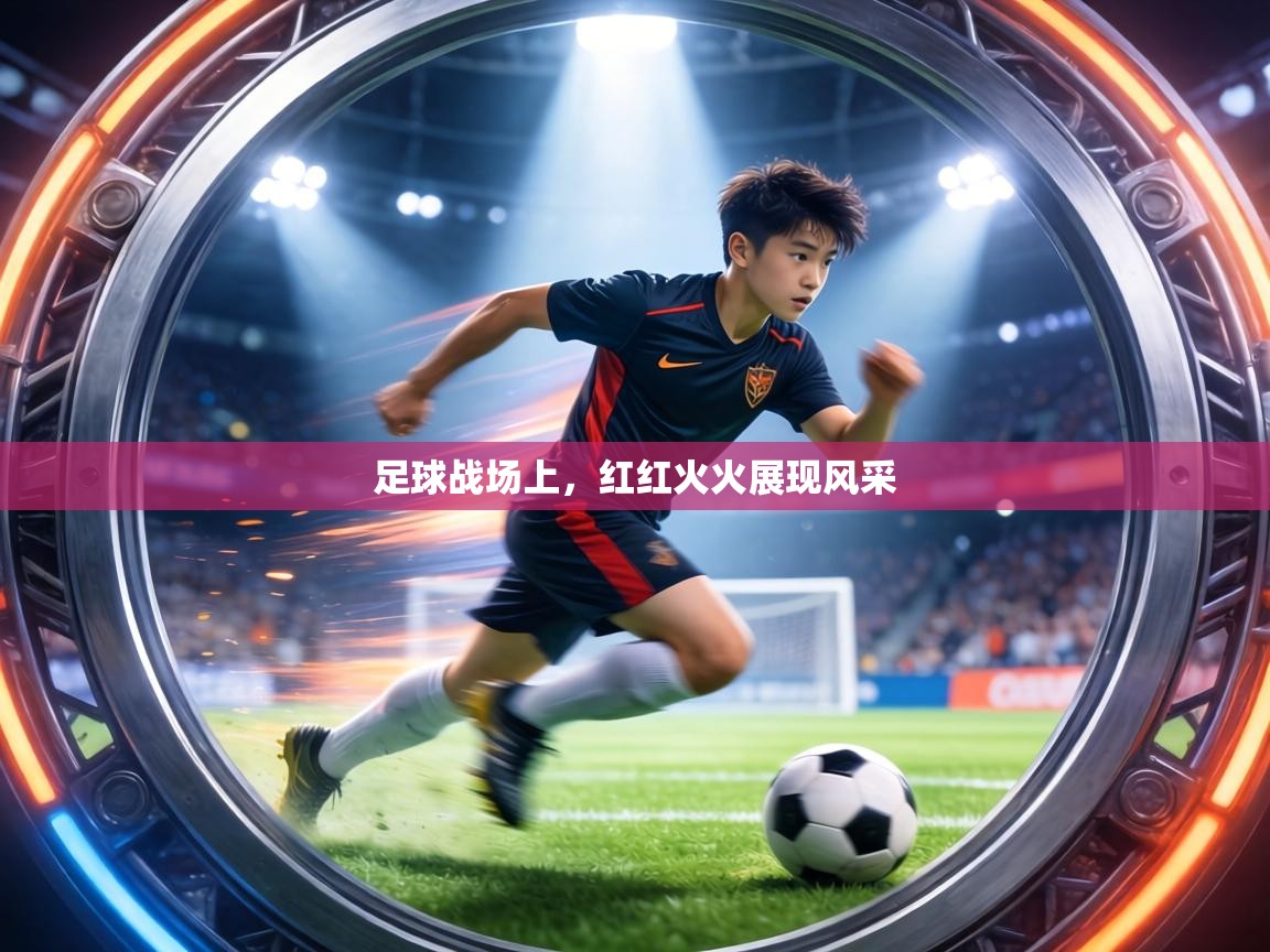 足球战场上，红红火火展现风采